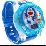Doraemon Variant Music LED Children's Watch