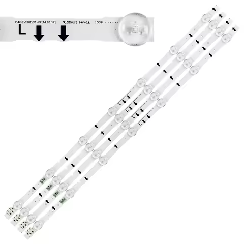 1/5/10kits LED Array Bars For UE32H6410 UE32H6410AS UE32H6410AW UE32H6410SU UE32H6270 UE32H6270AS UE