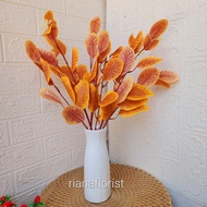Daun warna artificial atau daun willow artificial vas botol plastik
