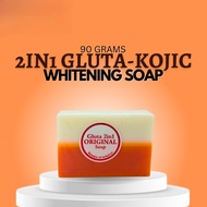 Whitening Combo 2-in-1 Soap 90g – Glutathione & Kojic for Bright and Youthful Skin| franchesca