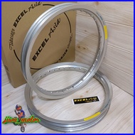 HITAM Rim Rims 17 160 185 TAKASAGO EXCEL ASIA Hole 36 Original Malaysia Black And silver Color