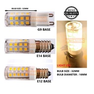 1PCS 3W LED CORN LIGHT WARM WHITE BULB (G9 / E14 / E12)