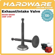 Honda GX160 168F IN & EX Valve【2pcs/1set】