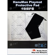 HanuMan Playmat Protective Pad Yugioh Playmat, TCG or Custom Playmat with Flannel Playmat Storage Bag 卡垫 游戏王TCG卡垫牌垫 绒布袋