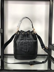 🎀Brand New Free Shipping💙Coach C4100 DEMPSEY Bucket抽繩式水桶包｜Color 黑色｜Size 21x23x14💙配件全齊適合送禮 嚴格檢測貨品絕對完美