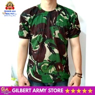 GILBERT ARMY STORE Kaos Loreng Pria Tni Malvinas Oblong Daleman Lengan Pendek Terbaru JUmbo L XL XXL
