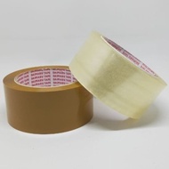 [Kalima Shop]Brown Duct Tape and 2 Inch 45mm x 90 YardBENING - Strong Adhesive Power, Easy to Pull, 