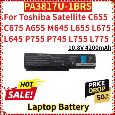For Toshiba Satellite C655 C675 A655 M645 L655 L675 L645 P755 P745 L755 L775 New Replacement Laptop 