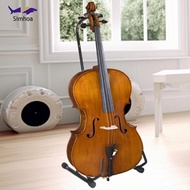 Simhoa Adjustable Cello Stand with Hook Versatile Bass Cello Stand for Guitar Cello