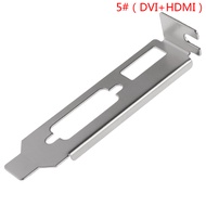 Shiou LOW PROFILE Bracket ADAPTER พอร์ต DVI HDMI VGA สำหรับการ์ดกราฟิกความสูงครึ่ง