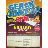 GERAK GEMPUR SPM BIOLOGI TINGKATAN 4 KSSM