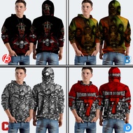 Avenged Sevenfold Band A7X Hoodie Pullover Fullprint Polyester Jersey Material | A7X-21095106