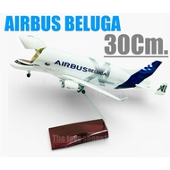 AIRBUS BELUGA 30 Cm Steel Airplane Model Can Open The Head