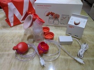 【Mamaway媽媽餵】EzyColostrum電動雙邊熱敷吸乳器/擠乳器3.0+贈母乳儲存袋及防溢墊