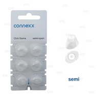LY 6Pieces Signia Click Connexx Sleeve Silicone Ear Domes ,For Siemens Signia Rexton CIC I
