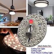 [SG Local] Ceiling Fan Light Source Triple Color LED Ceiling Light replacement Magnetic