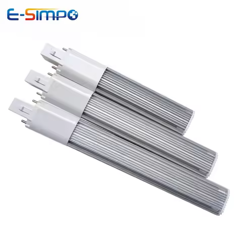 2PC G23 LED Bulb Bar Tube 2Pin 3W 4W 5W CFL PL-S 7W-13W Replacement 110V/220V 3000K/4000K/6000K Whit