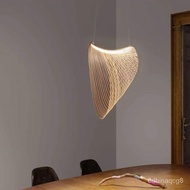 Nordic Simple Shaped Chandelier Designer Creative Living Room Bedroom Art Study Creative Decorative Hanging Lamps