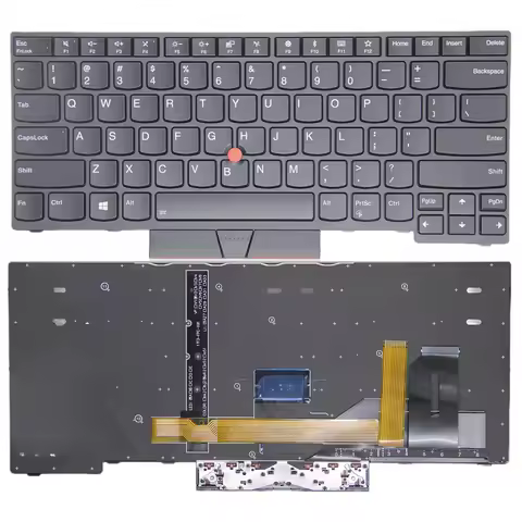 for Lenovo E480 T480S L380 L480 T14 E490 T490 E495 R480 Keyboard L390 with Backlight