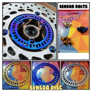 HENG SENSOR DISC AND BOLTS for NMAX, AEROX