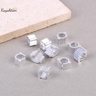 Kayaktion 5/10Pcs TO99 TO39 Aluminum Heat Sink Radiator Cooling Cooler For OPA627SM LME49720HA OPA12