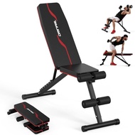 Weight Bench Press, Strength Training Adjustable Workout Benches for Full Body, Gym Benches for Incl