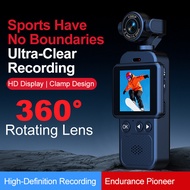 360 Action Camera 360-Degree Panoramic with Image Stabilization Wifi Chest Mount for Cycling Outdoor