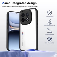 iQOO 13 5G iQOO13 iqoo 13 Clear Acrylic Case Soft Silicone Edge Shockproof Bumper Airbag Camera Prot