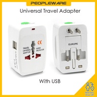 UNIVERSAL TRAVEL ADAPTER WITH USB