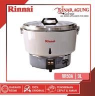 RINNAI RR-50A / RR50A GAS RICE COOKER 9 LITER - GARANSI RESMI