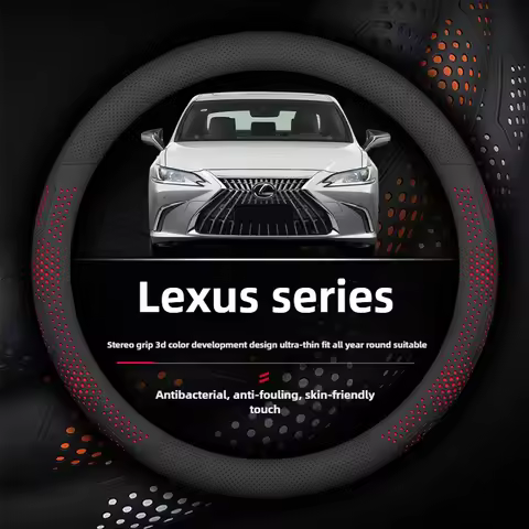 New style Leather Car Steering Wheel Cover for Lexus TX LM LBX GX ES RZ 450e RX NX LX UX300e LS LC50