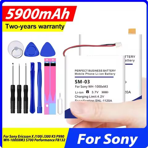 BST-27 BST-37 LIP1624ERPC SM-03 BST-40 BST-36 Battery For Sony Ericsson X J100i J300 K5 P990 WH-1000