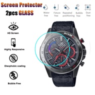 YIFILM 2PCS Tempered Glass Protector For Casio EDIFICE EQS-930NIS-1A HD Screen Protective Glass Film For EQS 930NIS