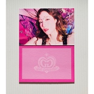 Invitation Card Taeyeon From CD Album Girls' Generation-FOREVER 1 Kpop SNSD