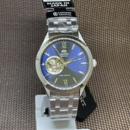 Orient SAG03001D0 Automatic Semi-Skeleton Blue Dial Stainless Steel Men's Watch