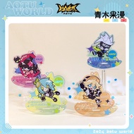 Genuine Concave-Convex World 8th Anniversary Formula Clothes Q Version Shaking Happy Standing Card L