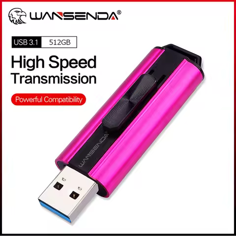 Wansenda USB Flash Drives High Speed USB 3.0 Pen drive 512GB 256GB 128GB 64GB 32GB 16GB Cle USB Pend