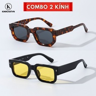 AS96 RetroBold Glasses – Vintage Unisex Square Frame UV400