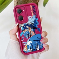 Casing hp for VIVO Y03 Y03T Y18 Y18e Y18i Y18t Y28s 5G Y37 5G hp Case Hair pattern casing for men HP