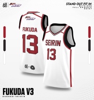 AXGG " Kuroko No Basket - Seirin "  Anime Basketball Jersey