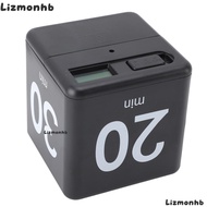 LIZMOLI Flip Timer, ABS Gravity Sensing Countdown Timer, Portable Mini Size 15 20 30 60 Minute Prese