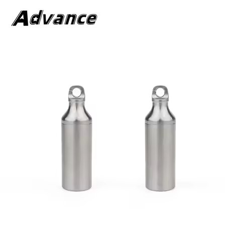 Titanium Alloy Waterproof Seal Bottle Storage Container Titanium Bottle Portable Outdoor Tool EDC