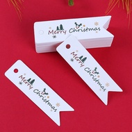 Christmas Tag 50/PCS Gift Tag Colorful Christmas Gift Decoration Tag Christmas Card