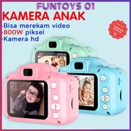 Dcs- Mini Kamera Kids Anak Camera Kamera Anak-Anak Kamera Dital Mini