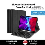 LionShield iPad Air 5/4/3/10.2/Pro 11/12.9/Gen 10/Mini 6/5/4/Pro 10.5 Wireless Keyboard Case Cover