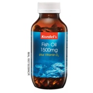 KORDEL'S Fish Oil 1500mg + Vitamin D3 (120'S / 2 X 120'S)