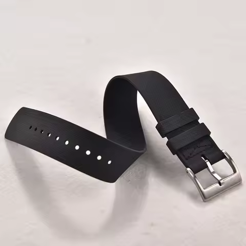 Fit For Tudor Style Ranger Rolex Daytona Fluororubber Watch Strap 20mm 21mm 22mm Waterproof Super So