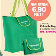 Foldable Bag . Tupperware.