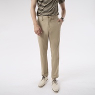 LTD กางเกง ผ้าชิโน่ ทรงสลิม ผู้ชาย สีเบจ | Slim Fit Chino Pants | 03536