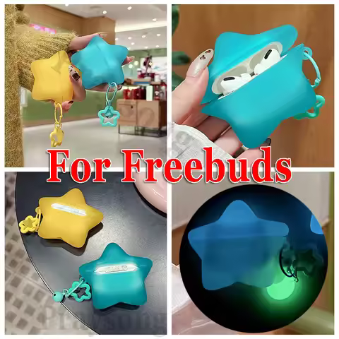 FreeClip 2 Case for FreeBuds 7i Cover for Huawei Freebuds SE 4 Leather Decor Creative SE2 Earphone C